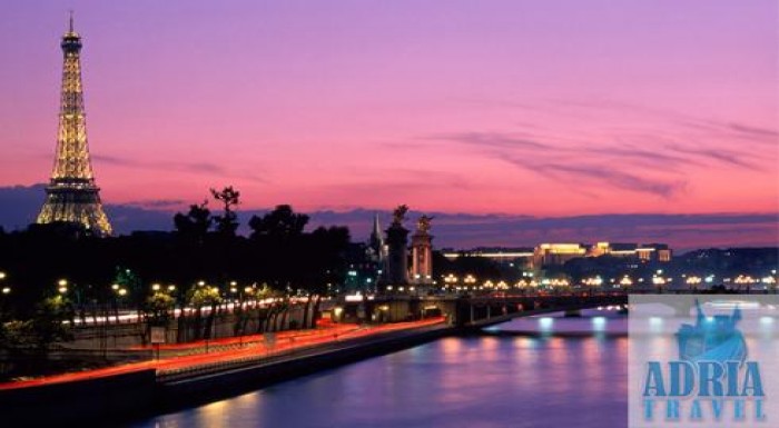 4-dňový poznávací zájazd do Paríža s možnosťou nav