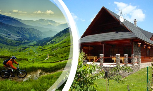 Prekrásna Drevenica pri prameni v turisticky obľúb