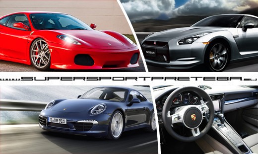 Jazda na Porsche 911Turbo, Ferrari F430 alebo  Nis