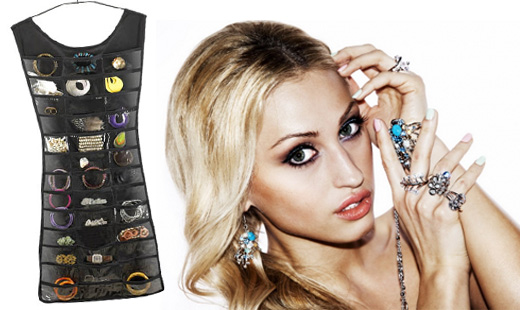 Závesný organizér na šperky