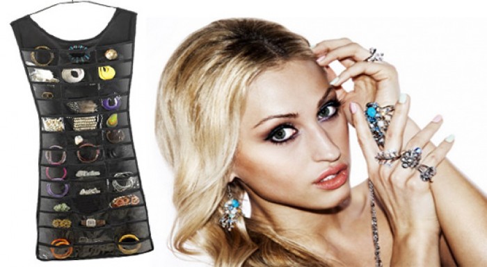 Závesný organizér na šperky