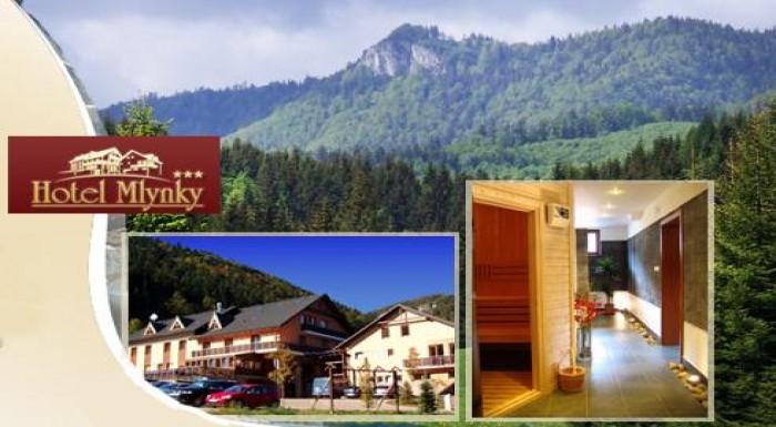 93€ /2 osoby/2 noci v hoteli Mlynky*** v  Slovensk