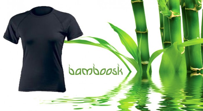 Tričká z bambusového vlákna v čiernej a bielej far