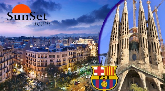 Navštívte Barcelonu letecky