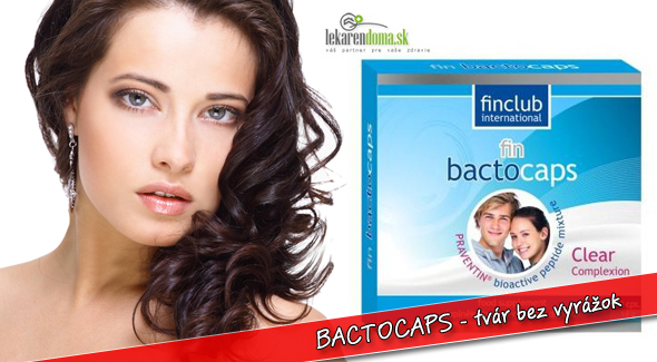 BACTOCAPS - bioaktívna zmes peptidov pre zdravú pokožku bez vyrážok!