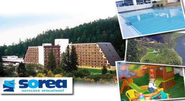 105,5 €/3 DNI/2 OSOBY s polpenziou,voľným vstupom 