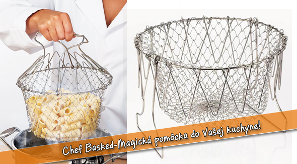 Skvelá pomôcka do kuchyne - košík na vyprážanie a varenie!