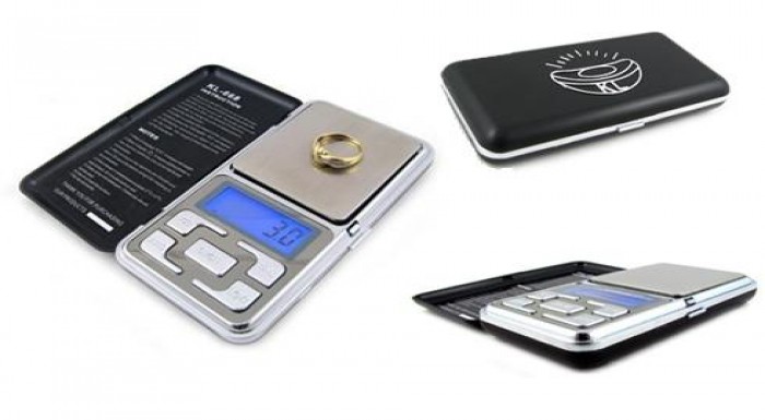 Precízna vrecková digitálna váha Weight KL s lcd d