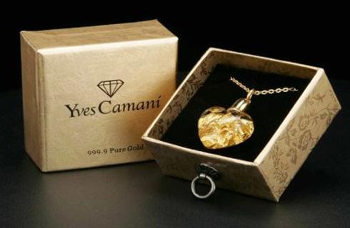 Luxusný zlatý šperk Yves Camani! Prívesok v tvare 