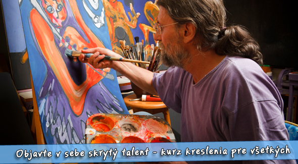 Premeňte svoj talent na umenie - víkendový kurz kreslenia pre všetkých.