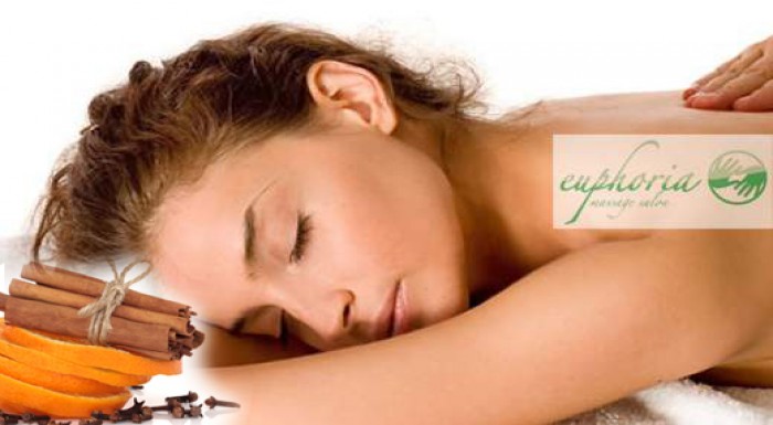 Relaxačná uvoľňujúca masáž chrbta 