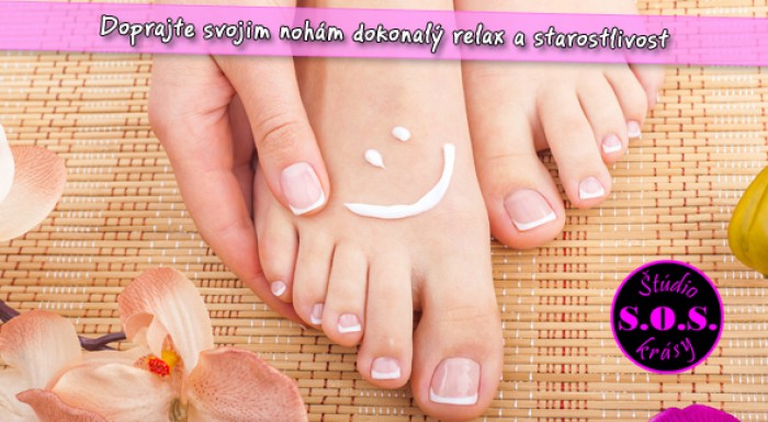 Relax pre vaše nohy po náročnom lete. Pedikúra + masáž nôh.