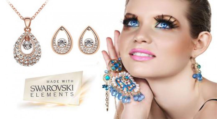 Súprava šperkov Swarovski elements