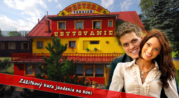 Western Penzión - 3dňový pobyt pre dve osoby s raňajkami na Liptove