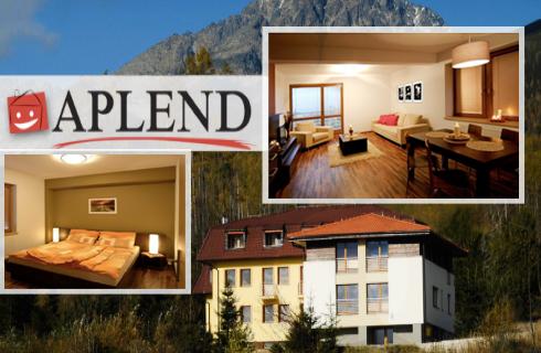 4 noci vo Vysokých Tatrách v luxusnom apartmáne Vo