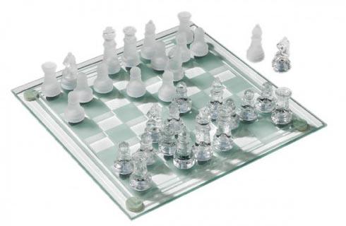 Exkluzívny sklenený šach len za 11,90 € spolu s po