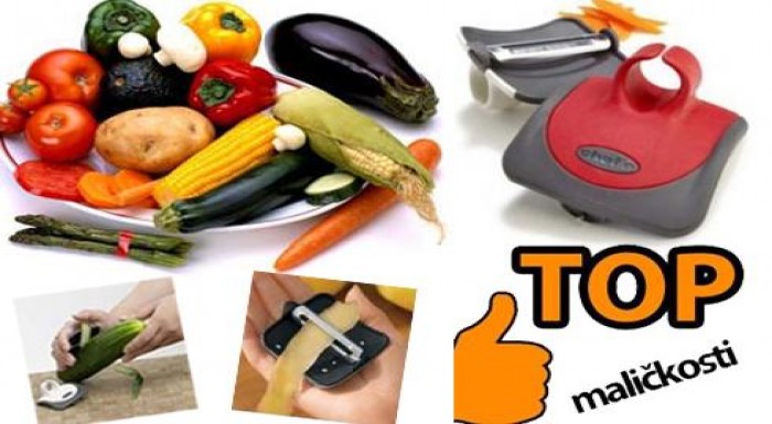 Praktická škrabka na zeleninu - EZ PEEL 2 ks len z