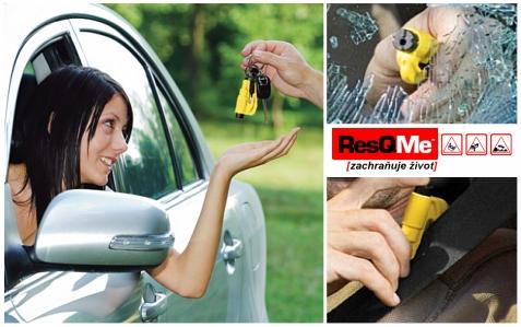 Nenechajte sa uväzniť vo vašom aute! Kľúčenka ResQ
