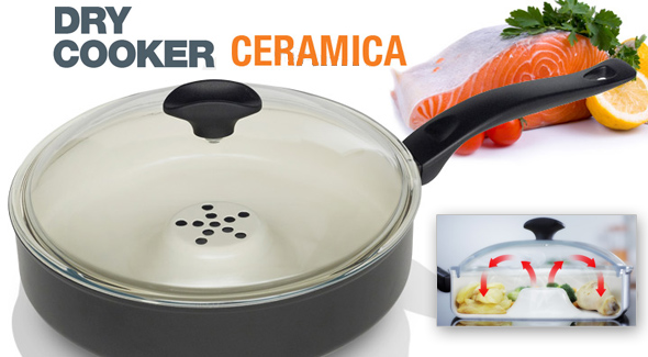 Pomocník do každej kuchyne - keramická panvica.