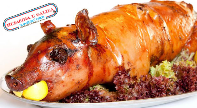 Pečené prasa s oblohou u Galika