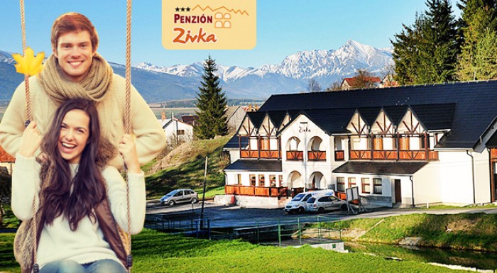 Pobyt v rodinnom penzióne na Liptove
