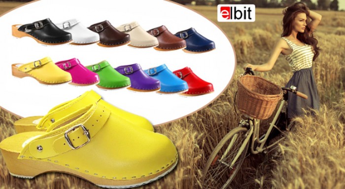 Dámske kvalitné dreváky s plnou špicou