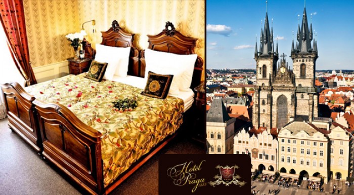 Hotel PRAGA 1885**** - božská Praha na dosah