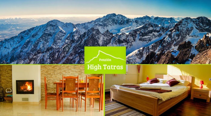 Penzión High Tatras - pobyt pod tatranskými štítmi