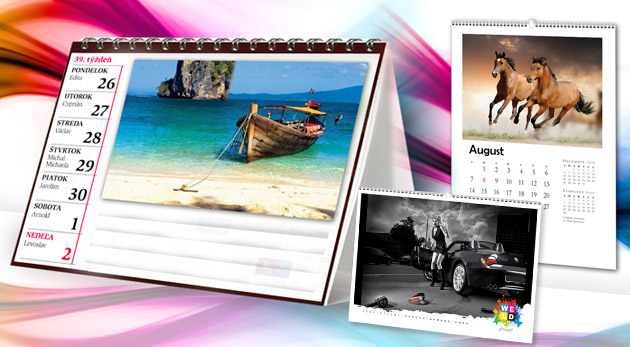 Kreatívny fotokalendár na rok 2015