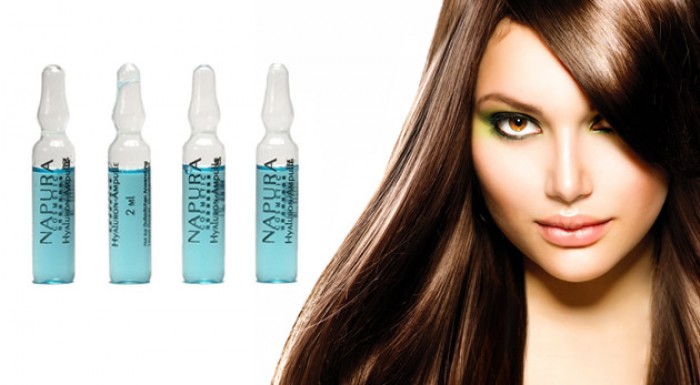 Balenie ampuliek (15x2ml) s kyselinou hyalurónovou