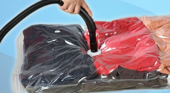 Vákuové vrecia - rôzne sady, stačí si len vybrať. Riešenie, ktoré ušetrí viac miesta.