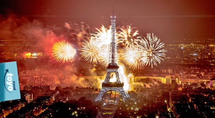 Silvester a Nový rok v Paríži