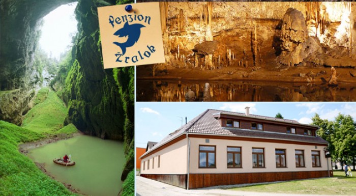 Penzión Žralok v Moravskom krase