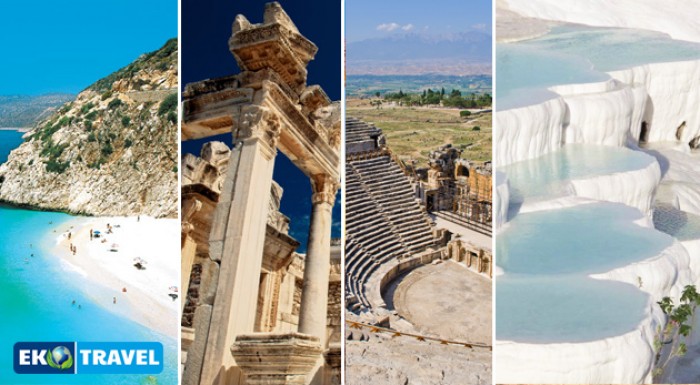 Na 8 dní letecky do Turecka