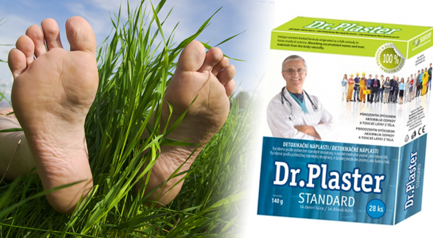 Účinné značkové detoxikačné náplasti Dr. Plaster od overeného predajcu 2+1 zadarmo.