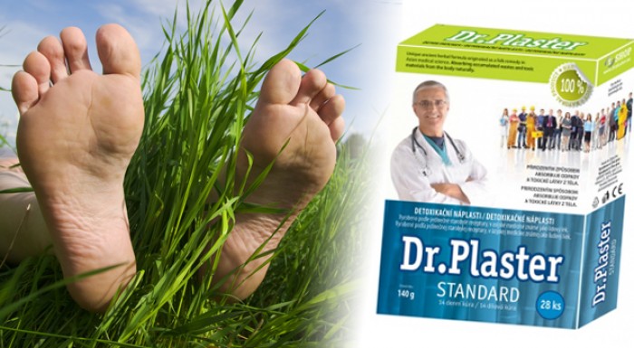 Účinné značkové detoxikačné náplasti Dr. Plaster od overeného predajcu 2+1 zadarmo.