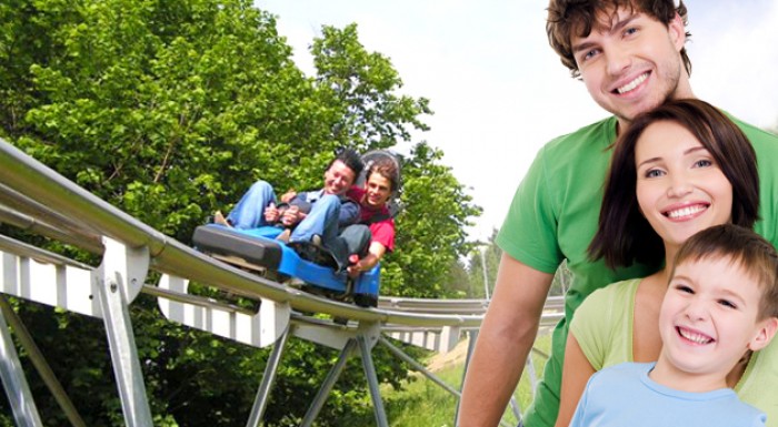 Bobová dráha v ski areáli Mosty u Jablunkova - zábavný park pre všetkých. 10 jázd + deti do 6 rokov zadarmo!