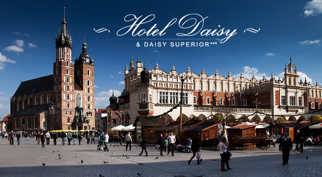 Historický Krakov a Hotel Daisy***
