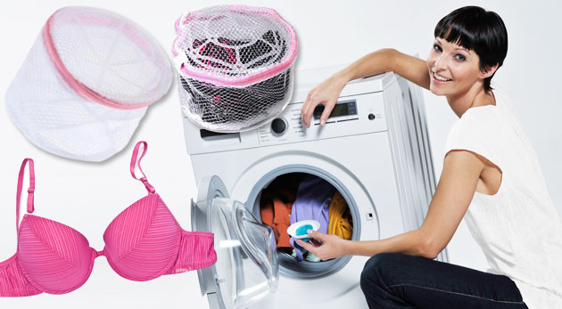 Košik na pranie podprseniek a jemného prádla