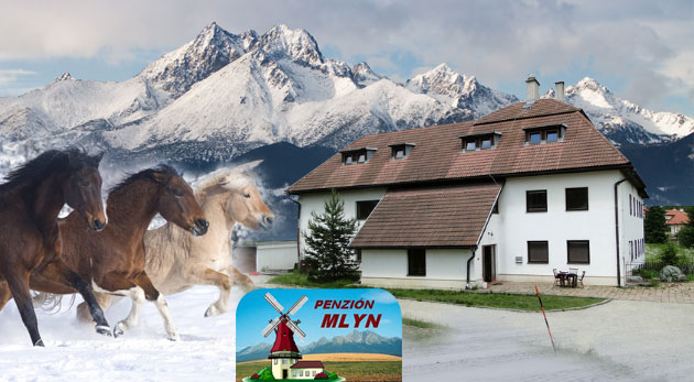 Oddych vo Vysokých Tatrách v Penzióne Mlyn
