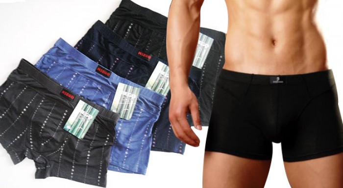 Pohodlné pánske bambusové boxerky