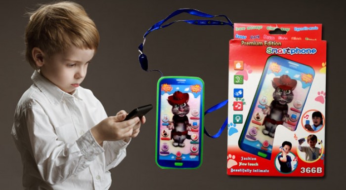 Mobilný telefón pre deti na výučbu angličtiny