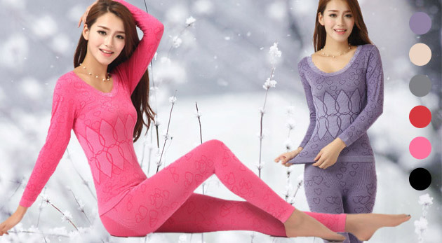 Teplá dámska spodná bielizeň