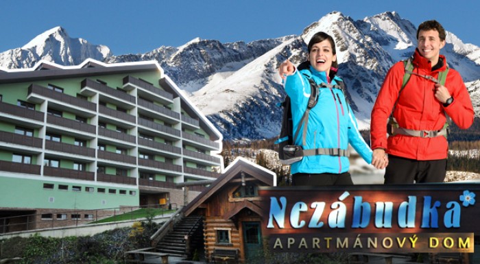 Tatranský pobyt v Apartmánoch Nezábudka****
