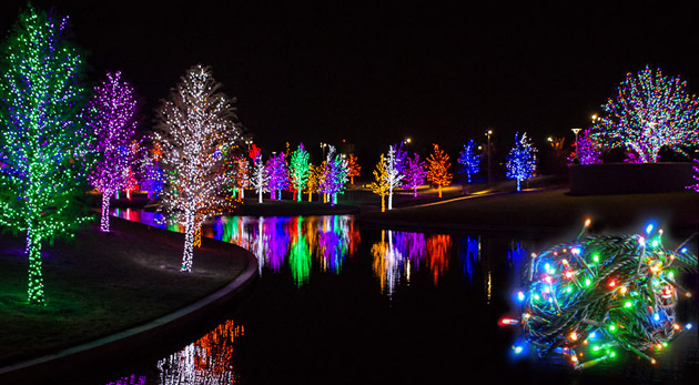 Vianočné LED osvetlenie