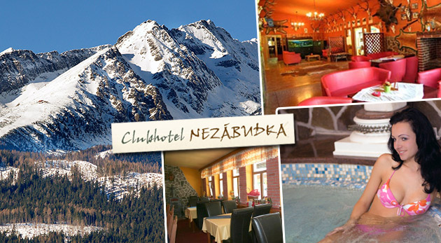 Clubhotel*** Nezábudka - úžasný zimný relax