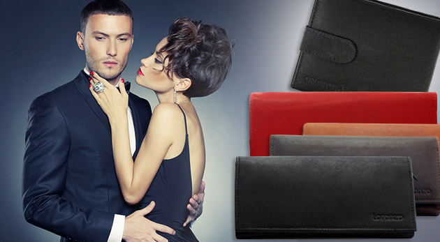 Dámske a pánske peňaženky Loranzo