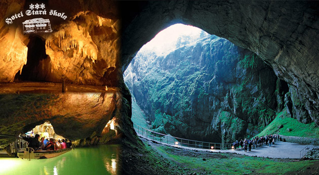 Hotel Stará škola*** v lone Moravského krasu