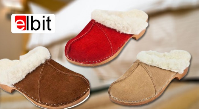 Papuče s ovčou vlnou alebo kožené švédske dreváky