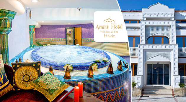 Wellness oddych v maďarskom Hoteli AMIRA****